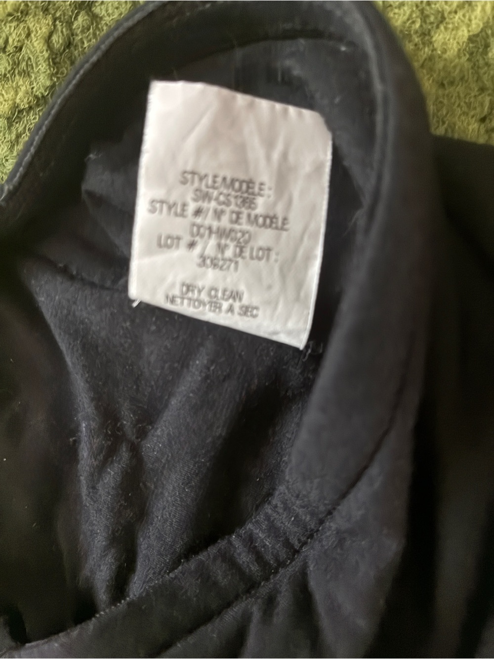 Helmut Lang Black Asymmetric Bralette Top - Picture 8 of 8